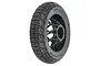 Pro-Line Hot Lap MX S3 rear motorcycle wheel for RC vehicles, featuring a black spoked rim and textured rubber tyre on a white background.