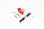 GPM Aluminium 25T Servo Horn & Stainless Steel Steering Linkage Set - Orange TXMS16025T-OR