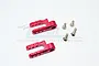GPM Aluminium 25T Servo Horns 2Pcs - Red ER024-R