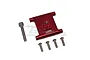 GPM Aluminium Spare Tyre Mount Set - Red LU4005-R