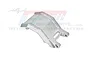 A silver GPM Racing aluminium skid plate for RC cars, shown from an angled perspective against a white background with a faint watermark.