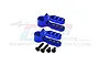 GPM Aluminium 25T Servo Horns 2Pcs - Blue ER024N-B