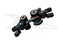 GPM Aluminium Steering Assembly Set w/ Bearings - Black XO048N-BK
