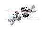 GPM Aluminium Steering Assembly Set w/ Bearings - Silver XO048N-S