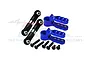 GPM Aluminium 25T Servo Horn & Steering Linkages 2Pcs - Blue ER216025SN-B