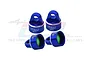 GPM Aluminium Shock Caps 4Pcs - Blue SLEDP/CAPN-B