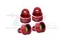 GPM Aluminium Shock Caps 4Pcs - Red SLEDP/CAPN-R