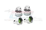 GPM Aluminium Shock Caps 4Pcs - Silver SLEDP/CAPN-S