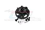 GPM Aluminium Spur Gear Adapter - Black SLA035LCGN-BK