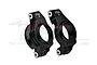 GPM Aluminium Front Steering Hub Carriers (C-Hubs) 2Pcs - Black TXM019N-BK