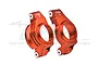 GPM Aluminium Front Steering Hub Carriers (C-Hubs) 2Pcs - Orange TXM019N-OR