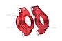 GPM Aluminium Front Steering Hub Carriers (C-Hubs) 2Pcs - Red TXM019N-R
