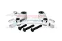 GPM Aluminium Steering Bell Crank/Drag Link Assembly - Silver MAG048N-S