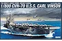 Academy 1/800 USS Carl Vinson CVN-70 Aircraft Carrier Scaled Plastic Model Kit 14209