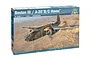 Italeri 1/48 scale Boston III / A-20 B/C Havoc plastic model kit box featuring artwork of the bomber flying over a desert landscape.