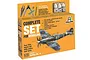 Italeri 1/72 Spitfire Mk. IX Fighter Complete Scaled Plastic Model Starter Kit 72007