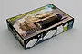 Trumpeter 1/16 scale StuG.III Ausf.G 1943 Production plastic model kit box showing box art of a camouflaged tank.