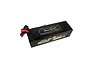 Gens Ace G-Tech Bashing 14.8V 8000mAh 100C hard case LiPo battery with black casing and yellow branding.