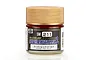A 10ml jar of Mr. Hobby Super Metallic 2 Super Red Gold paint with a gold ribbed cap against a white background.