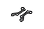 RC Maker Carbon Fibre Left and Right Split Front Upper Bulkheads 2Pcs IRIS-21015