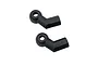 Two black RC Maker offset ball cups for RC car suspension, shown against a white background.