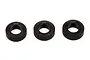 Three black metal RC drive gears with different tooth counts labeled 28/52, 27/53, and 26/54, arranged horizontally on a white background.